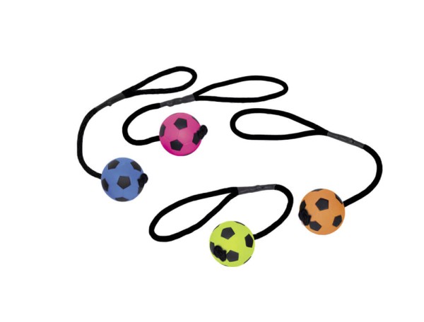 Nobby Moosgummi Fußball mit Seil