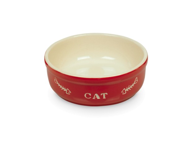 Nobby Katzen Keramikschale &quot;CAT&quot;